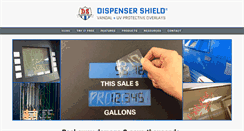 Desktop Screenshot of dispensershield.com